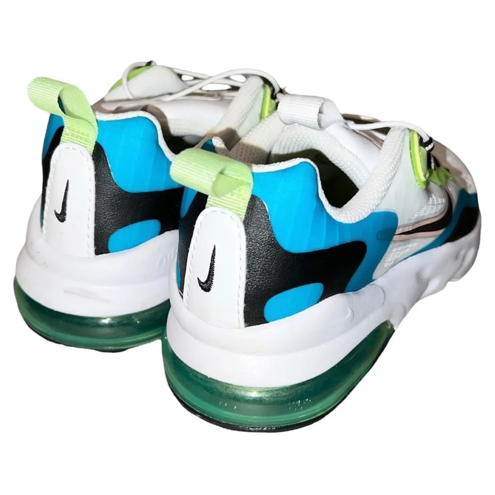 Nike Air Max React SE PS Shoes Kids Size 2.5Y White